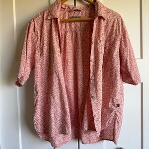 Royal Robbin’s Women’s PINK Patterned Button Down